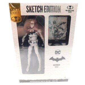 SEALED McFarlane Toys Gold Label Sketch Edition DC Batman Hush Action Figure